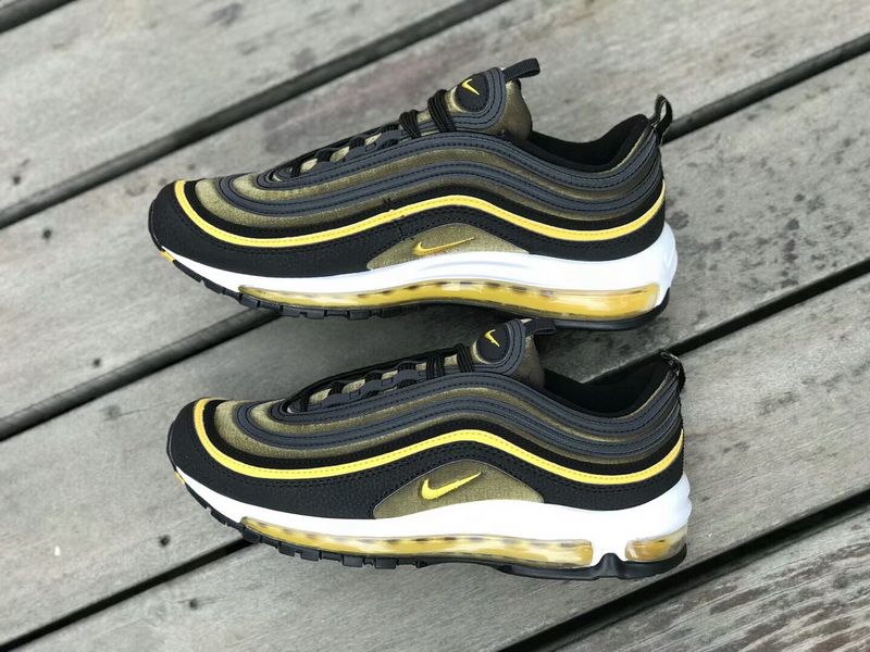 Authentic Nike Air Max 97 Black-Yellow